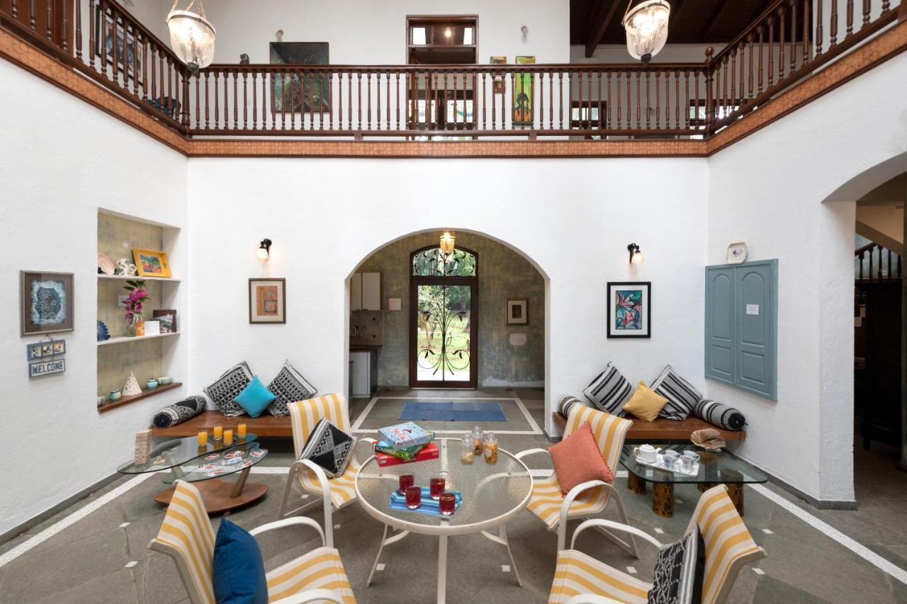 אליבג Saffronstays Thalassea, Alibaug - Picturesque Sea-Facing Villa With Colonial Decor מראה חיצוני תמונה