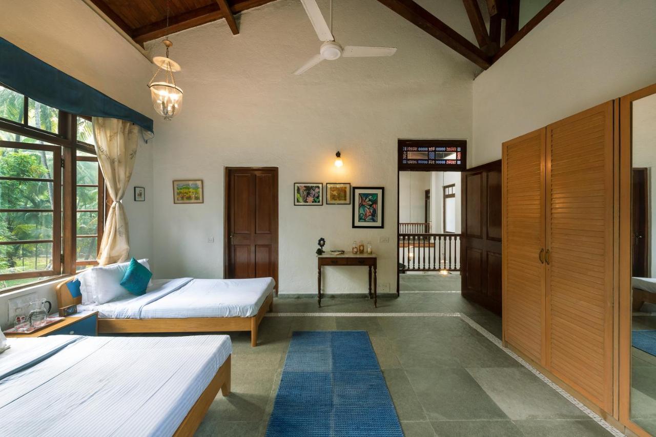אליבג Saffronstays Thalassea, Alibaug - Picturesque Sea-Facing Villa With Colonial Decor מראה חיצוני תמונה
